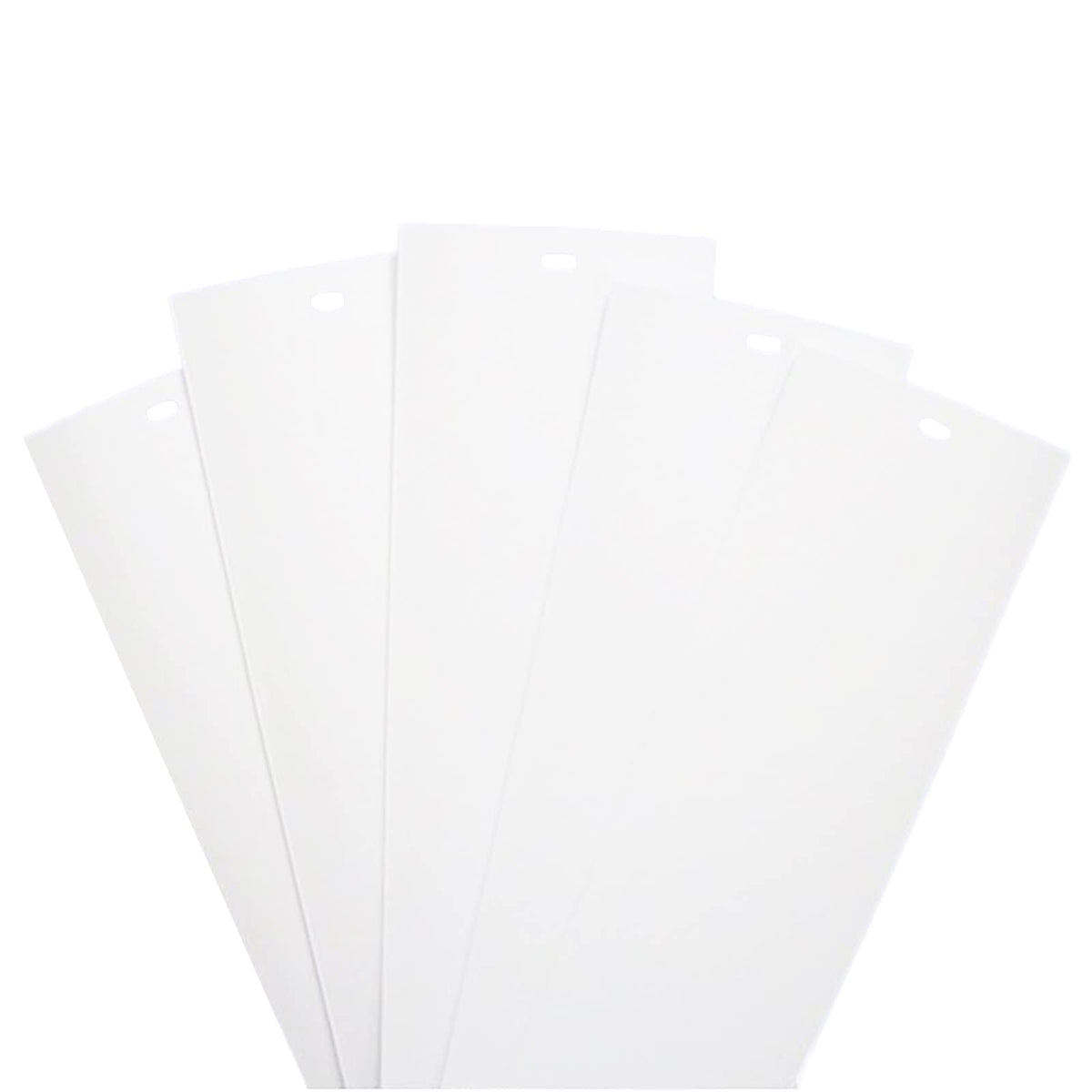82.5 X 3.5 White Pvc Vertical Blind Replacement Slats Vanes (5 Pack ...