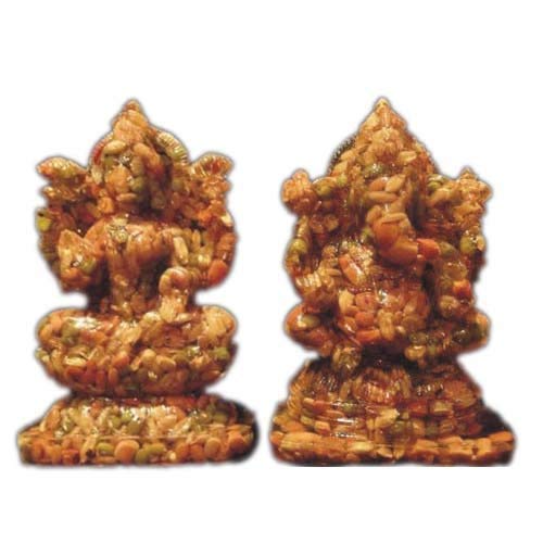 suvasane Navadhanya Ganesh and Lakshmi Idols for Pooja and home to bring sucess and all positive vibes