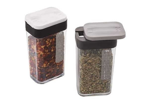 Bekner Kitchen Plastic Cereal Dispenser Dabba Jar With Slid Lid | ReadyToGo Plastic Cereal Dispenser Dabba Jar | Kitchen Spice