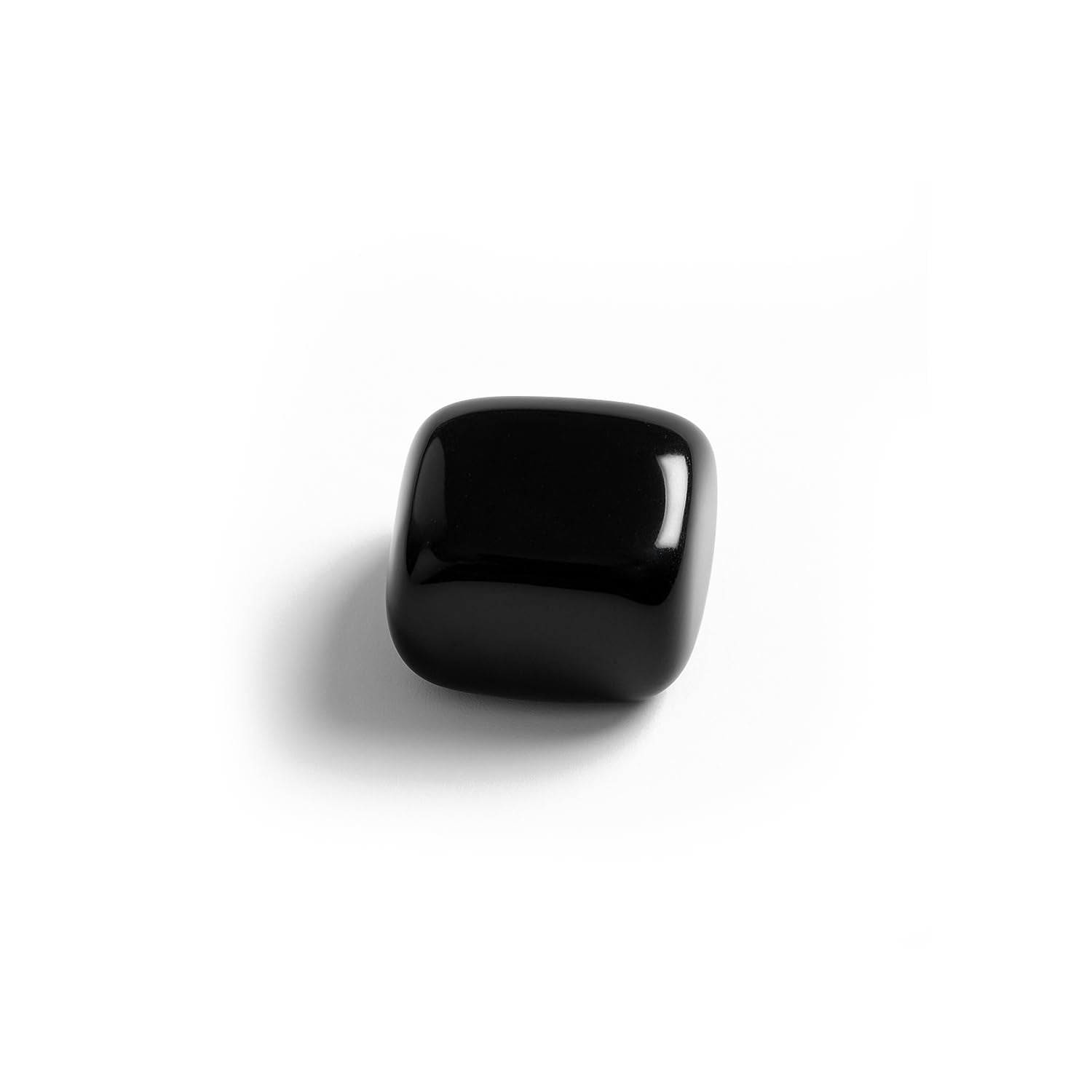 Astrotalk Black Tourmaline Tumble | Powerful Protection from Evil Eye & Negative Energy | Grounding, Confidence & Calmness | Home & Office Decor | Gift for Man & Woman