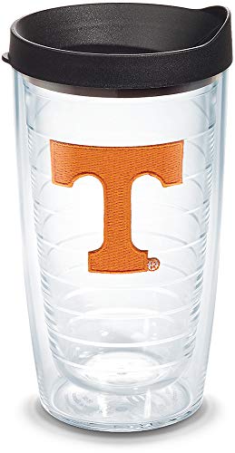 Tervis Made In Usa Double Walled University Of Tennessee Volunteers Insulated Tumbler Cup Keeps Drinks Cold & Hot, 16Oz, Primary