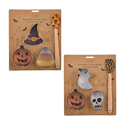 Mud Pie Halloween Baking Set, Candy Corn, 9 1/2'' X 8''
