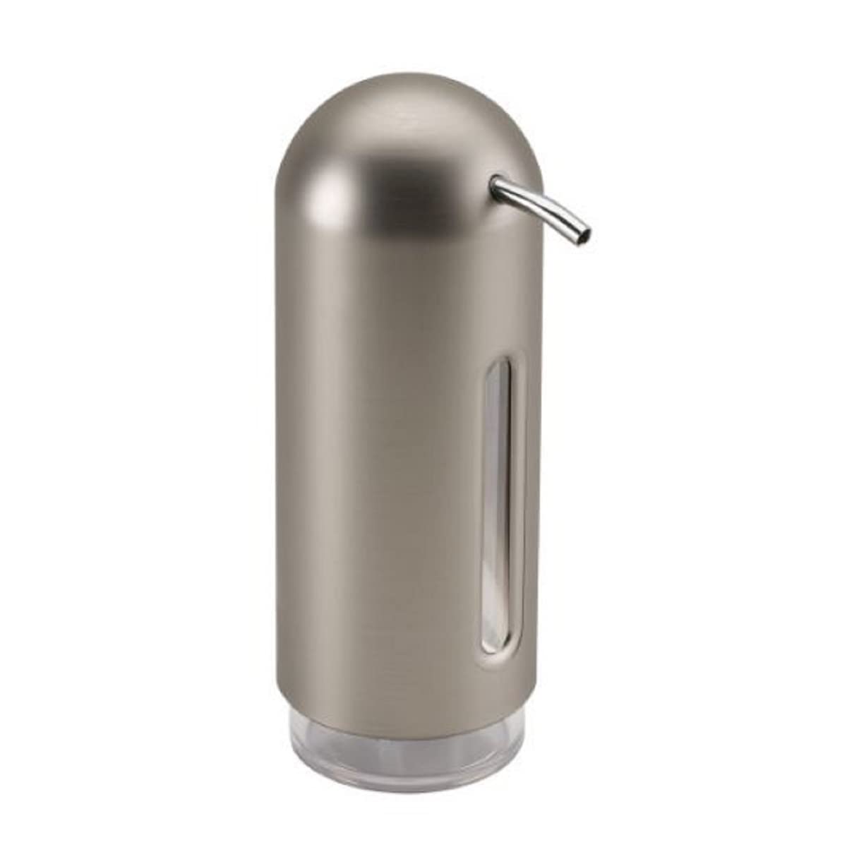 Umbra Penguin Soap Pump, Kitchen Soap Dispenser, Nickel,12 Oz (355 Ml)