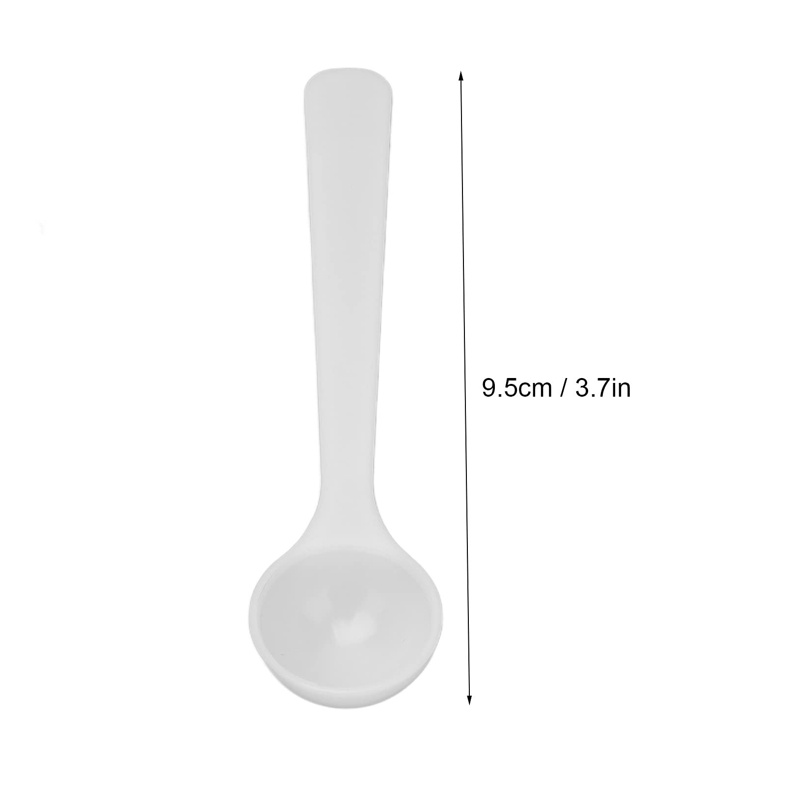 Measuring Spoons, 100Pcs 2Ml/1G Plastic Measuring Spoons Set, Long Handle Scoop, Small Tablespoon Measurement Spoon Set, Shatter