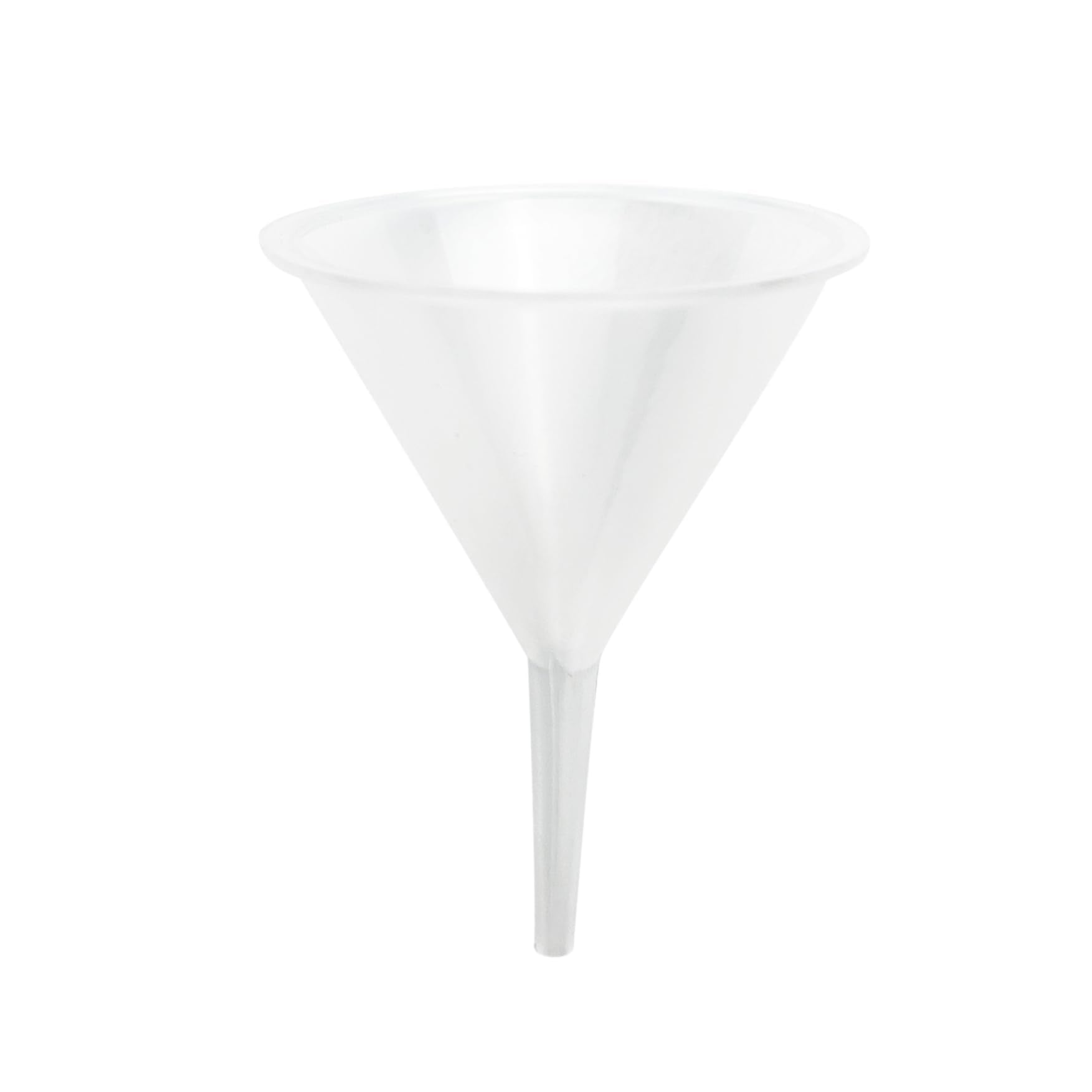 National Artcraft Clear Plastic 2-1/8'' Tall X 1-9/16'' Wide Micro Funnel With 2Mm Tip Opening