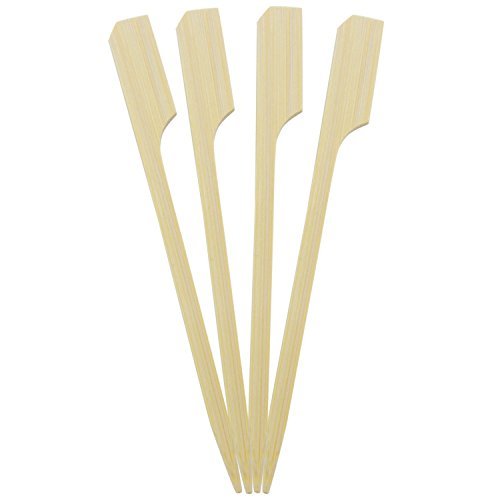 Perfect Stix Paddle Pick 3.5-200 3.5'' Bamboo Paddle Pick Skewers (Pack Of 200)
