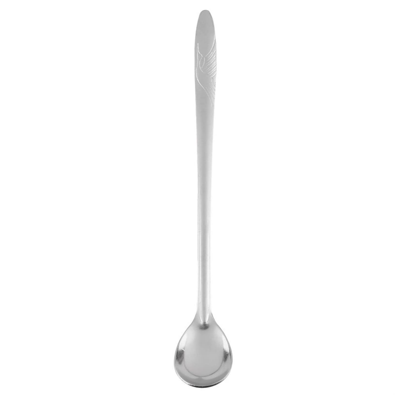 MENGKK Soup Ladles Long Handle Spoon ice Cream Tea Coffee Long Stainless Steel Tableware