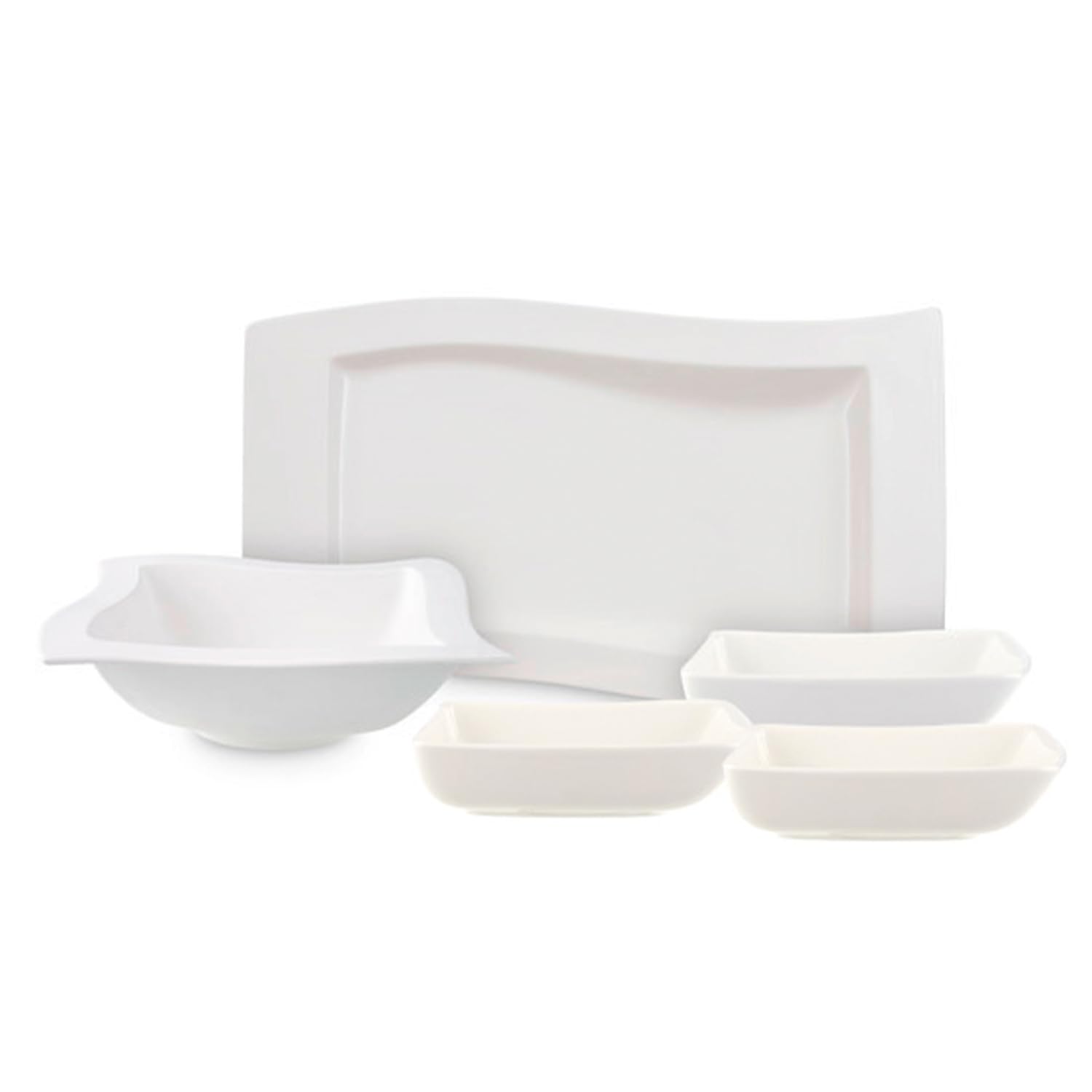 Villeroy & Boch Newwave Dinnerware Set, Standard, White