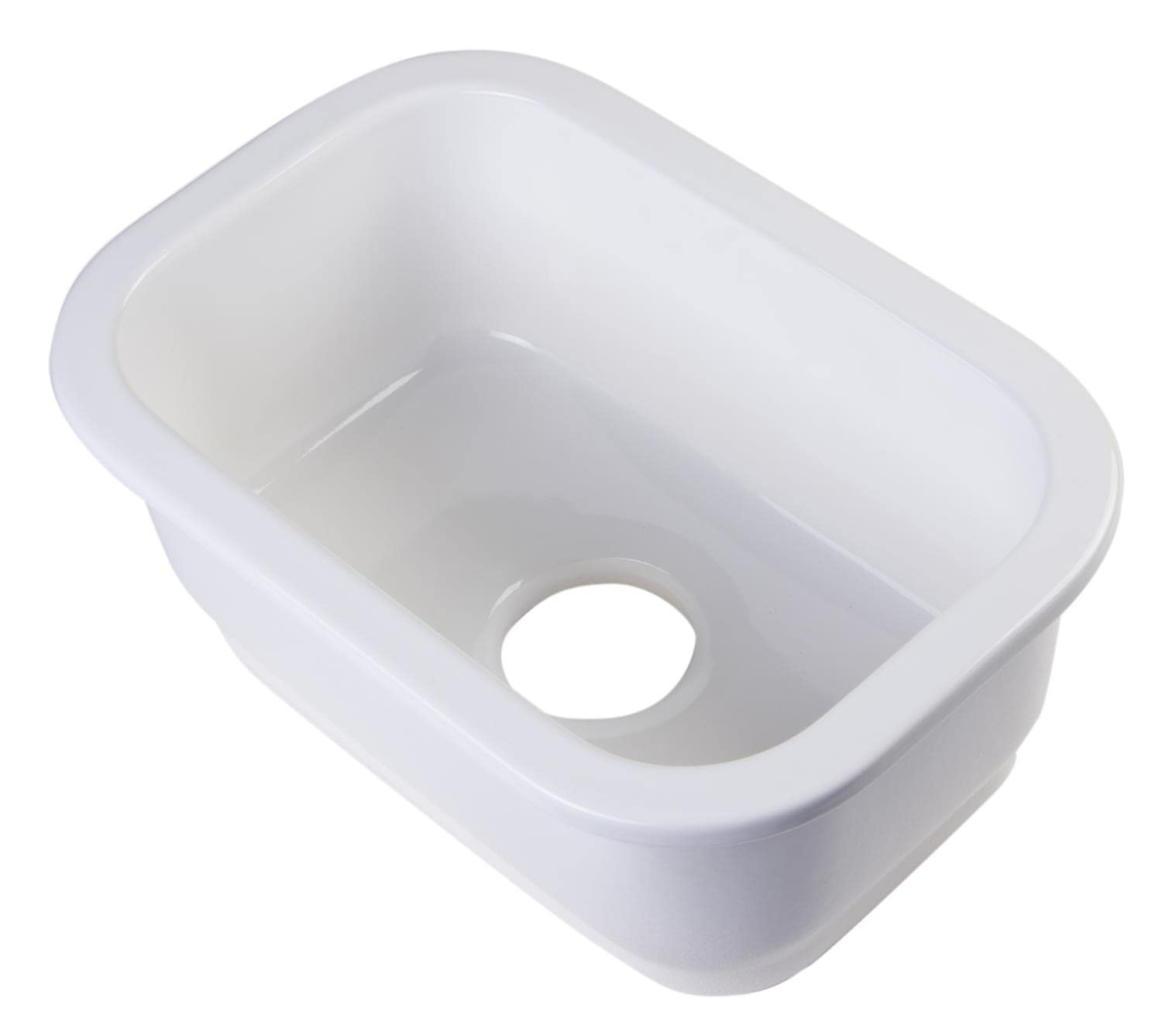 Alfi Brand Ab1218 Kitchen Sink White