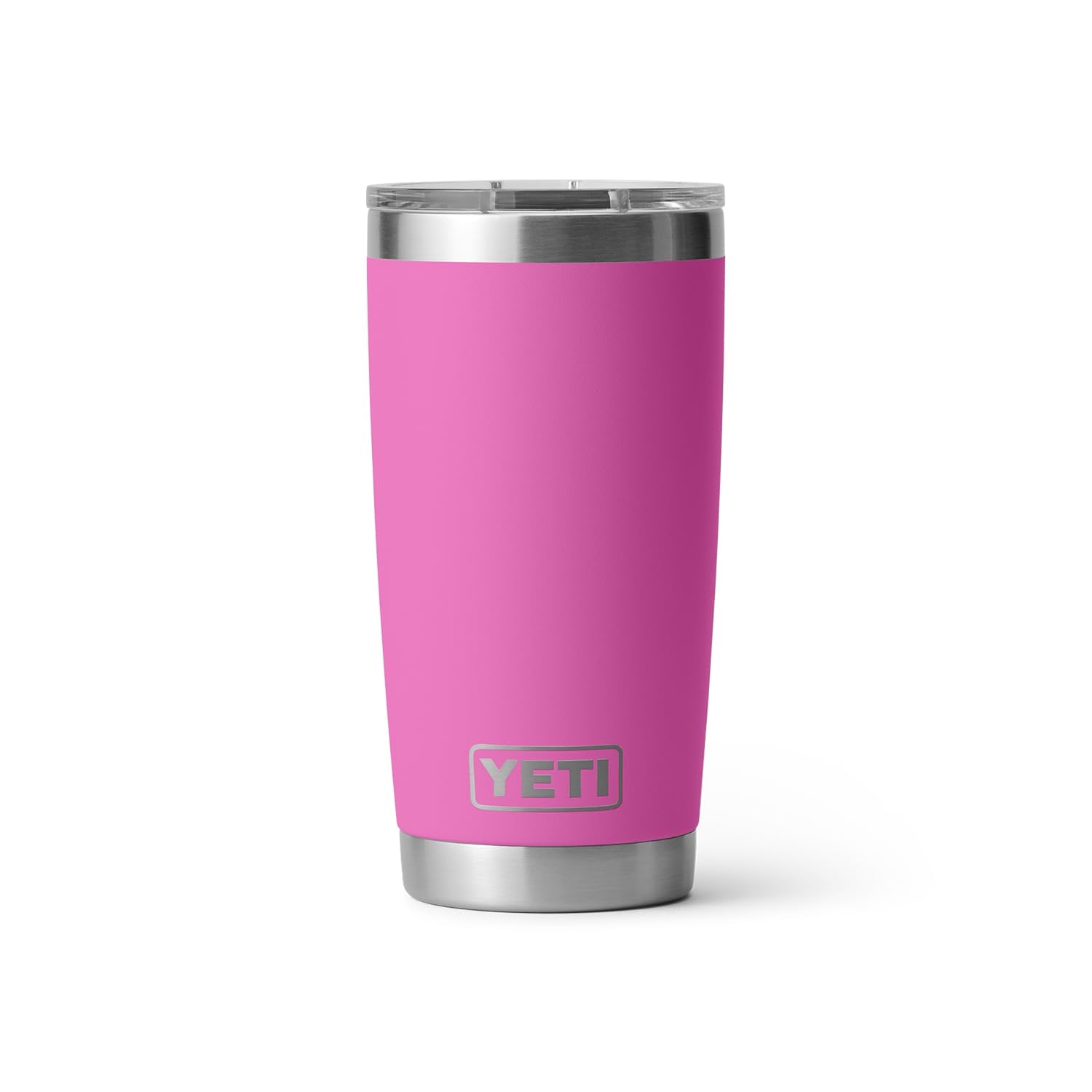 Yeti Rambler 20 Oz Tumbler, Stainless Steel, Vacuum Insulated With Magslider Lid, Wildflower Fuchsia