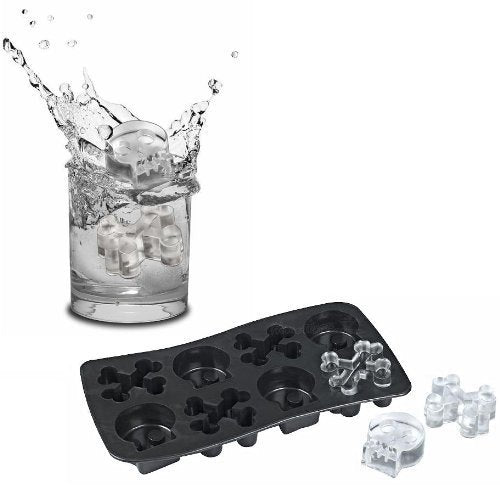 Set Of 3 Spooky Halloween Shaped Ice Cube Tray/Food Molds - Fun Scary Designs (3)