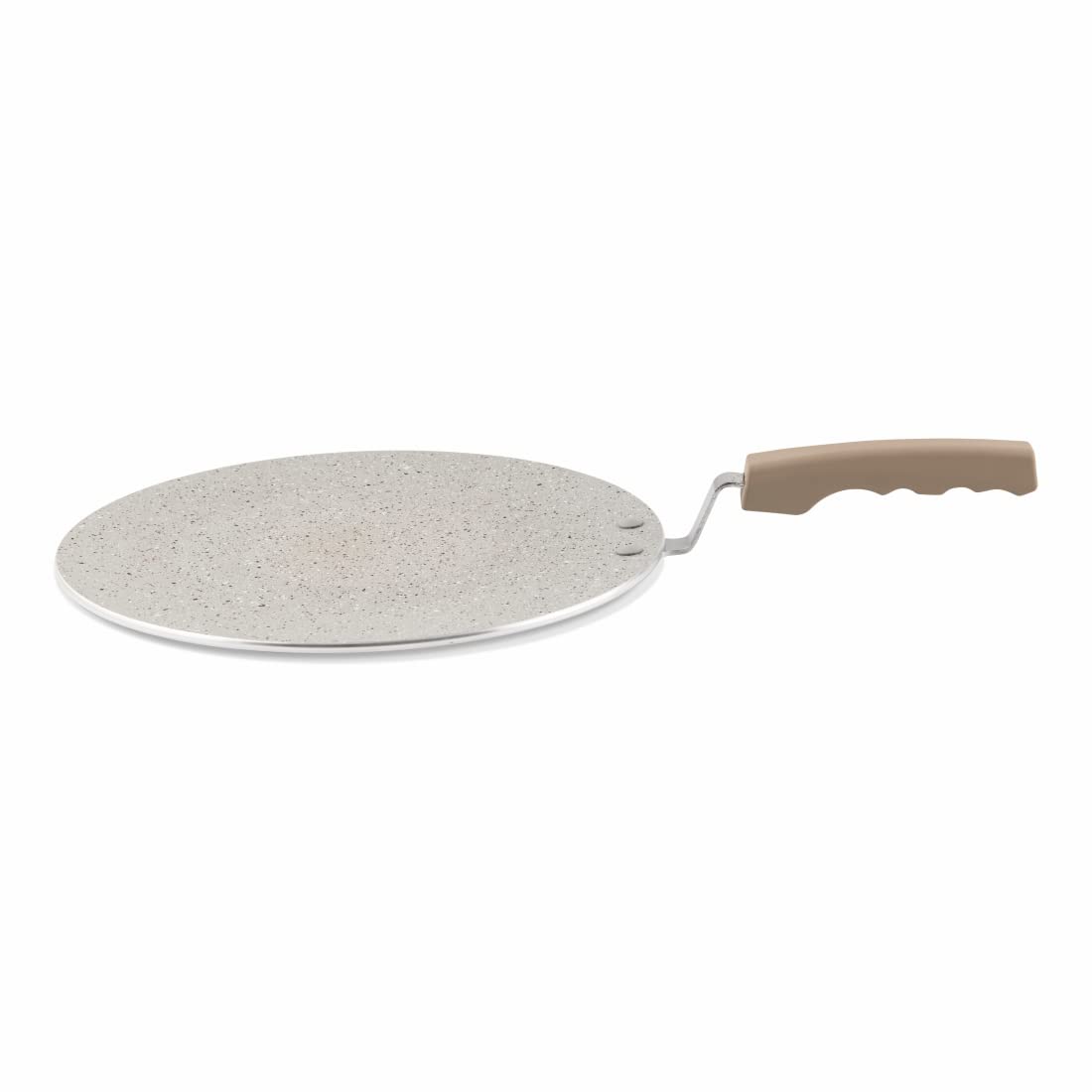 Shri & Sam Rockline Induction Compatible Aluminium Non-Stick Multi Tawa, 3 Layers Coating, 30 Cm