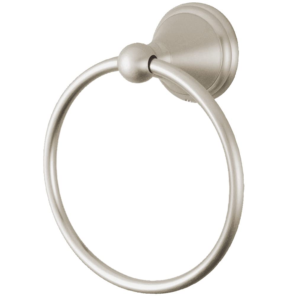 Kingston Brass BA2974SN Governor Towel Ring  Brushed Nickel