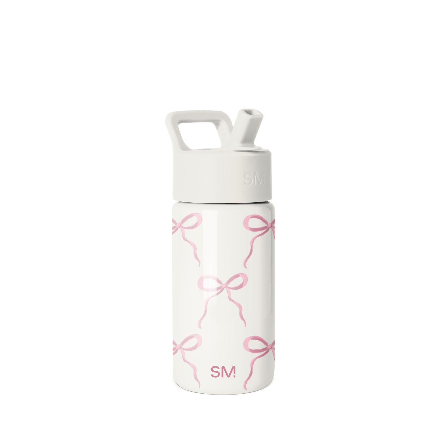Simple Modern Kids Summit Water Bottle with Straw Lid | 14oz Stainless Steel Cup Insulated Tumbler for Toddlers, Girls, School |