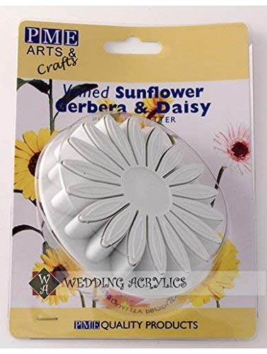 PME Veined Sunflower/Daisy/Gerbera Plunger Cutter  18 Petals