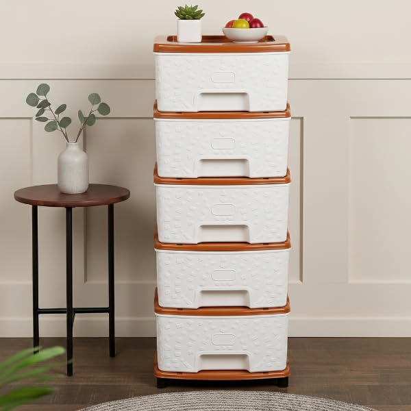 Smarttex Plastic Modular Drawer Storage Chest Of Drawers Organizer Storage Box, Large Stomo Racks For Multipurpose AntiSlip Sho