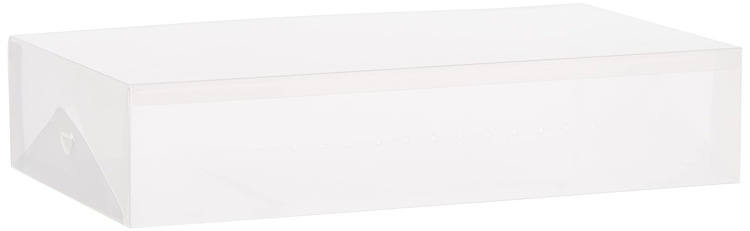Whitmor Clear Vue Boot Box Set of 2 - Heavy Duty Stackable Boot Storage, Model 6362-2693-2, Ideal for Organized Boot Storage