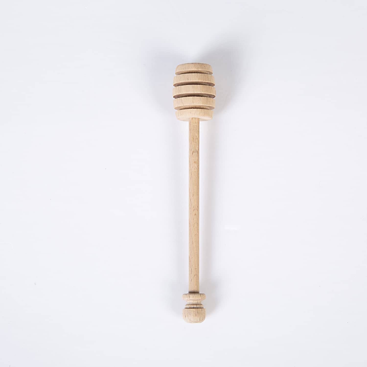 Cutiset Ceramic Honey Pot With Lid And Dipper, 20Oz Rustic Honey Jar (Blue)