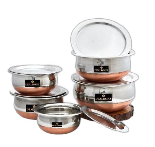 Kitchen Items Biryani Handi Kitchen Cookware Tapeli Tea Pan Cookware Handi Cooking Set Cookware Set Kitchen Set Combo Offer Kitc