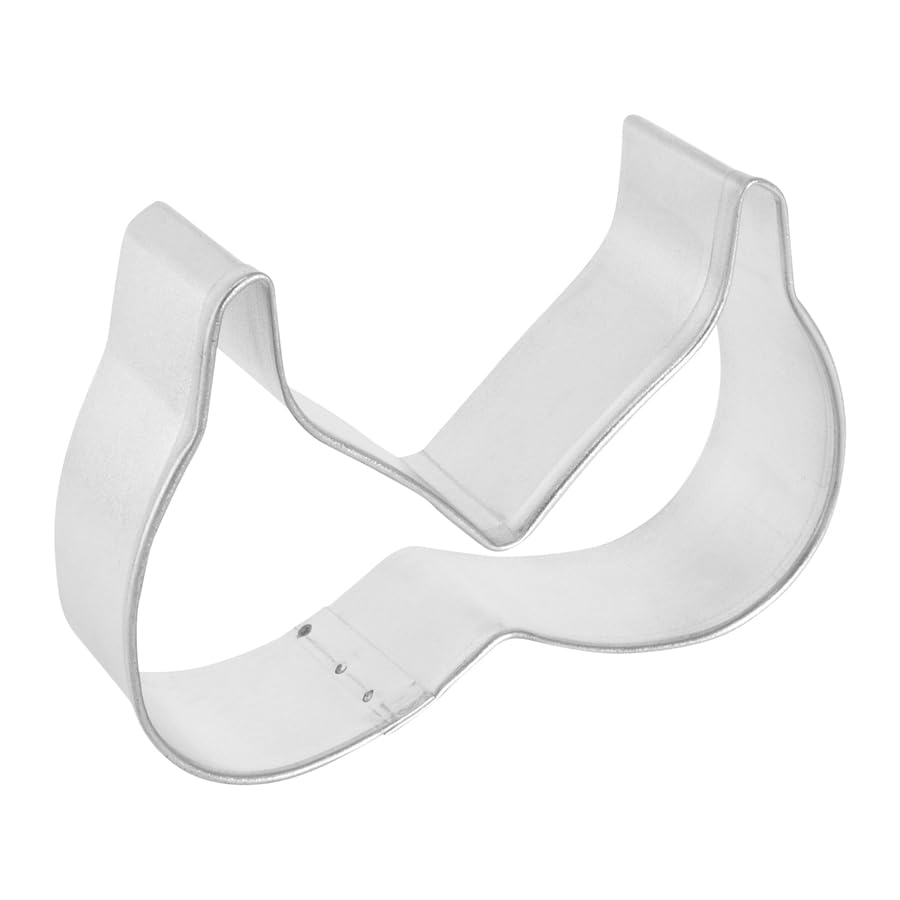 Cybrtrayd R&M Bikini Top 3.5'' Cookie Cutter, Metallic