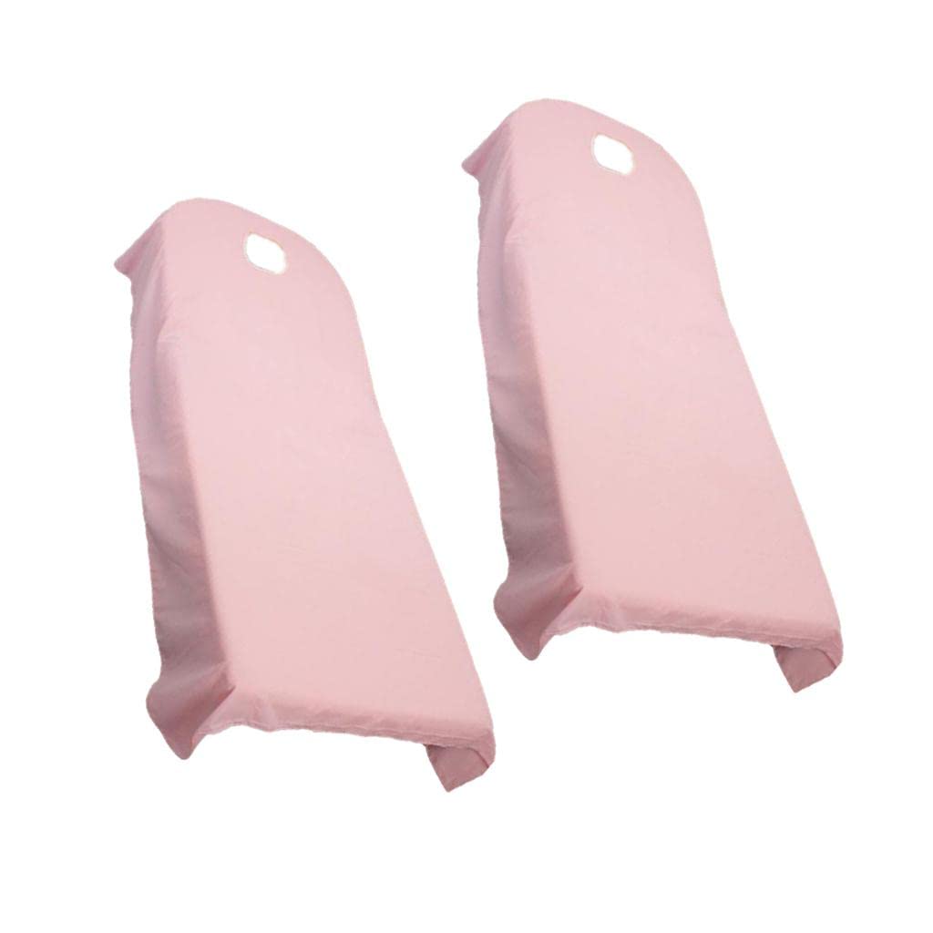 Merishopp 2Pcs Spa Massage Treatment Bed Cover Pink