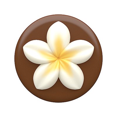 Spinningleaf Plumeria Sandwich Cookie Chocolate Candy Mold