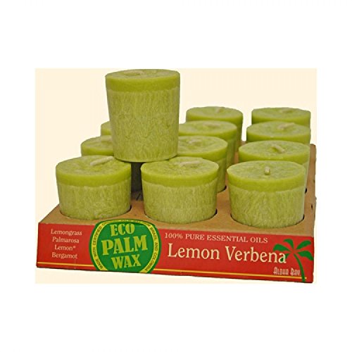 Aloha Bay Votive,Ecopalm,Lemon Verb, 2 Oz Case_12