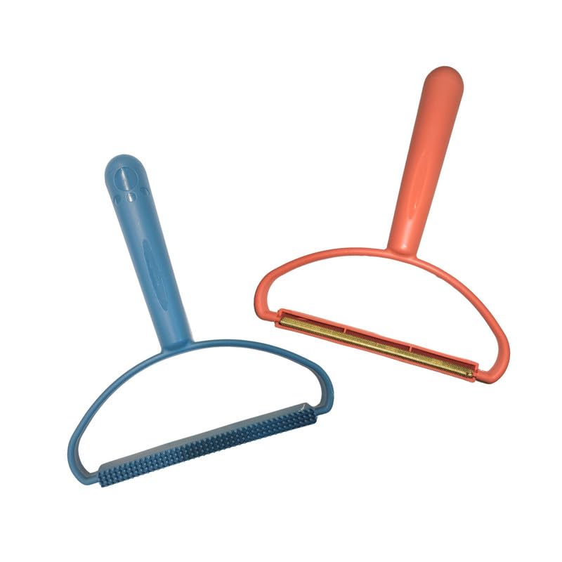 Royalkart Portable Lint Remover & Woolen Fabrics Shaver With Long Handle  Pack Of 2, For Furniture, Carpet, Wool Clothes Sweate