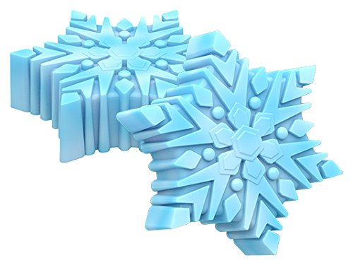 Spinningleaf Snowflake Sandwich Cookie Chocolate Candy Mold