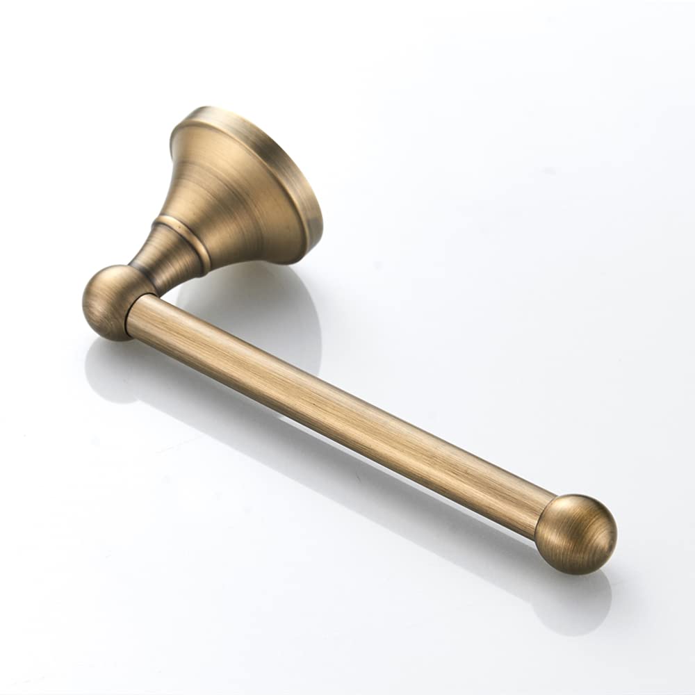 Celbon Toilet Paper Holder Antique Brass Toilet Roll Holder Wall Mounted Tissue Toilet Paper Holder For Bathroom Kitchen,Brush B