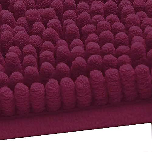 Madeals Bath Rug Set 4 Piece With Toilet Lid Cover And Rug Set Combo, Soft Shaggy Bath Rug Set 3 Piece And U-Shaped Toilet Floor