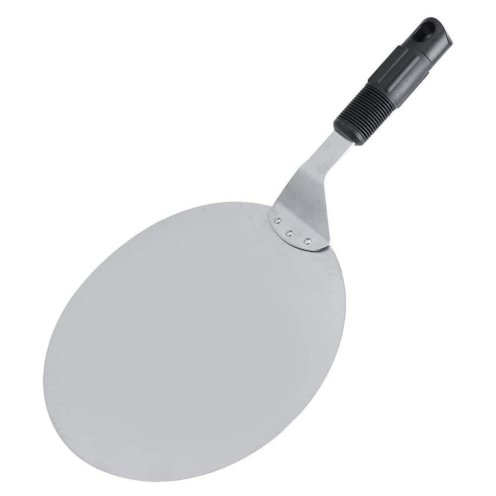 Topincn Premium Chefs Folding Pizza Turning Peel 10 Inch Foldable Metal Pizza Spatula For Oven And Grill Stone, Professional Piz