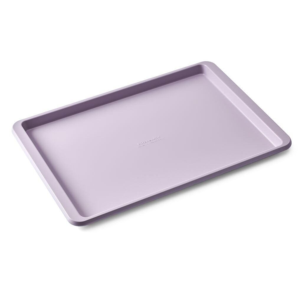 KitchenAid 13 x 18-In Nonstick Aluminized Steel Baking Sheet, Dishwasher Safe, Wildflower
