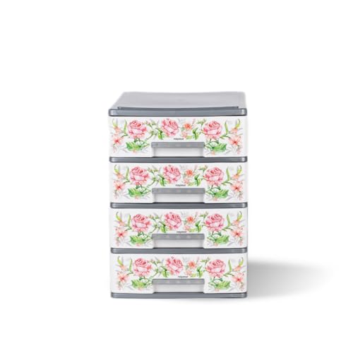 Nayasa Tuckins Deluxe | MultiCompartment Plastic Drawers | Storage Organizer | Multipurpose Plastic Modular Storage Organizer B