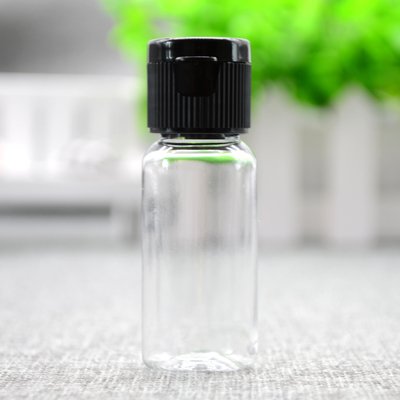 12Pcs Reusable Empty Plastic Face Cream Cosmetic Emulsion Hand Lotion Bottles Container Vial Pot Jar Case With Black Flip Lid (1