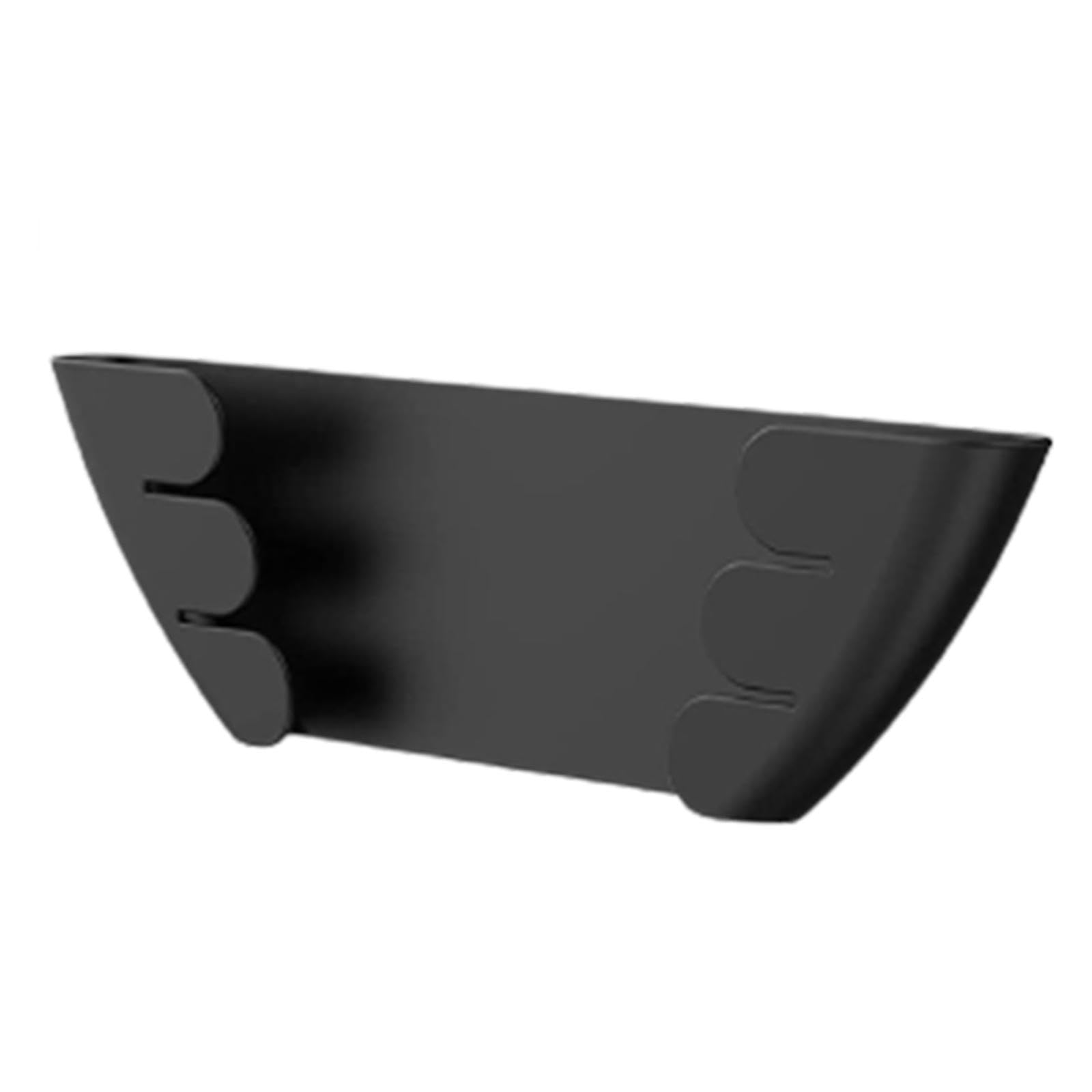 Secret Desire Wall Mount Pot Lid Hanger Portable Pan Storage Rack For Plates Board Kitchen Black
