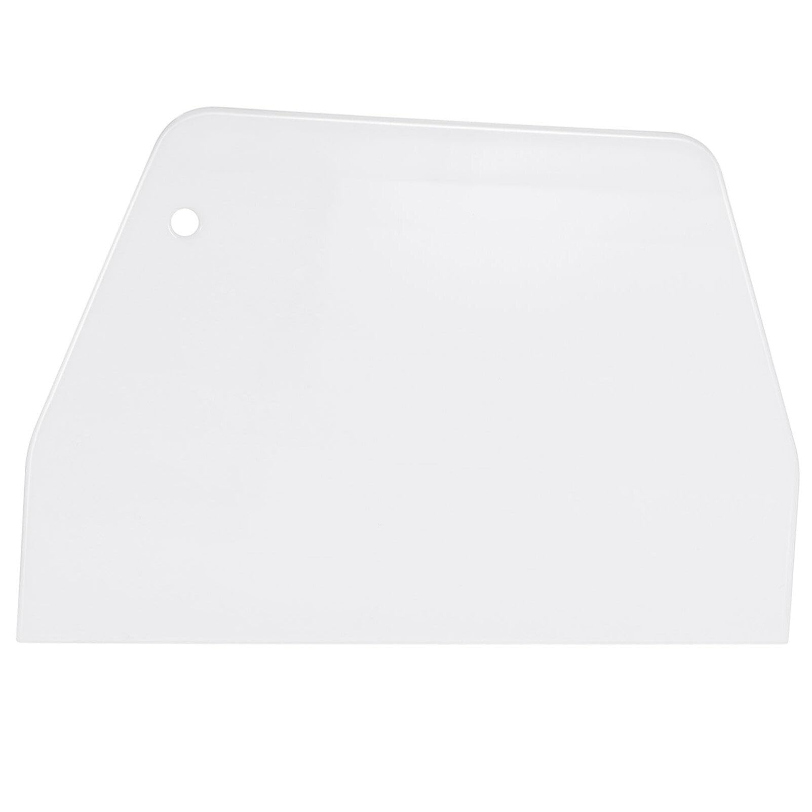 Yarnow Bench Scraper 2 Pcs Plastic Dough Scrapers, Multipurpose Food Scrappers, Food- Grade Bench Scrapers For Dough Cake Bread