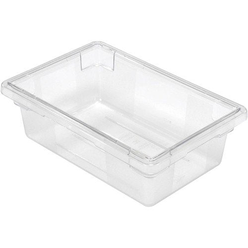 Rubbermaid Tote Box - 18X12X6 - Polyethylene - Clear