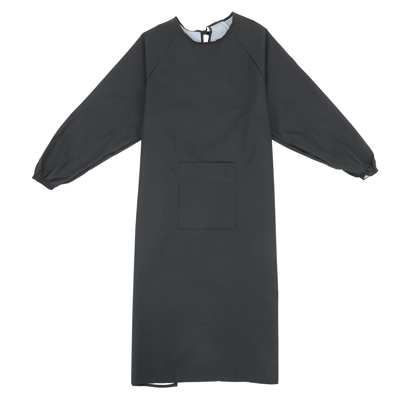 Ultechnovo Waterproof Kitchen Work Apron With Long Sleeves, Oilresistant Cooking Apron For Women And Men, Adjustable Back Strap