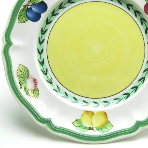 Villeroy & Boch French Garden Fleurence Salad Plate, Premium Porcelain, White/Multicolored