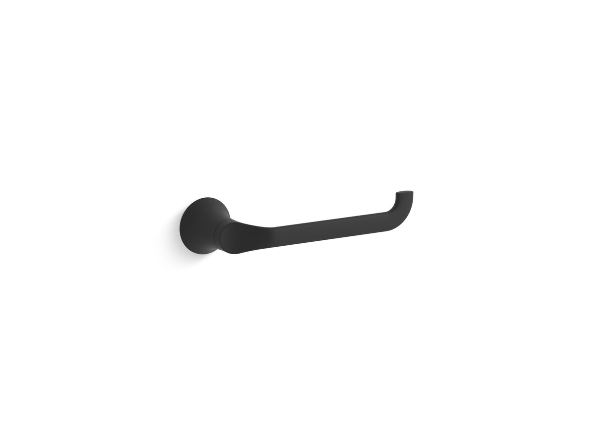 Kohler 27396-Bl Simplice Towel Arm, Includes Installation Hardware, Matte Black