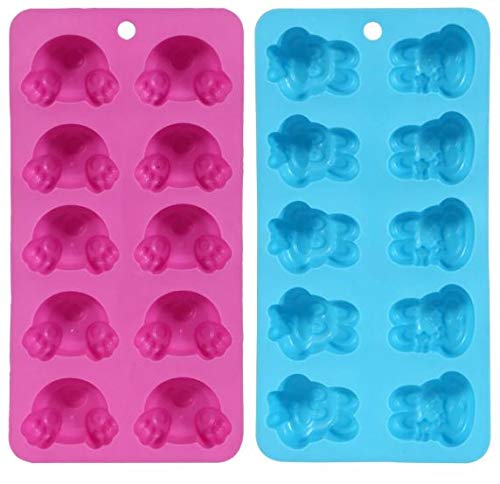 Easter Ice Mold Trays ~ Pink & Blue