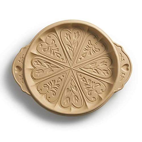 Brown Bag Hearts & Flowers Shortbread Cookie Pan