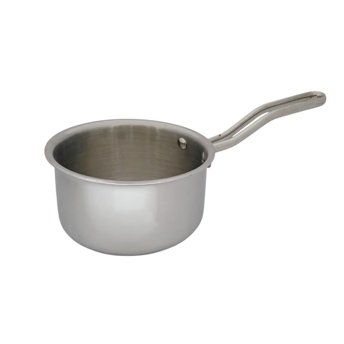 Abee Triply Stainless Steel Saucepan With Handle  1000Ml | Induction & Gas Compatible | RustFree & Durable Sauce Pan For Boili