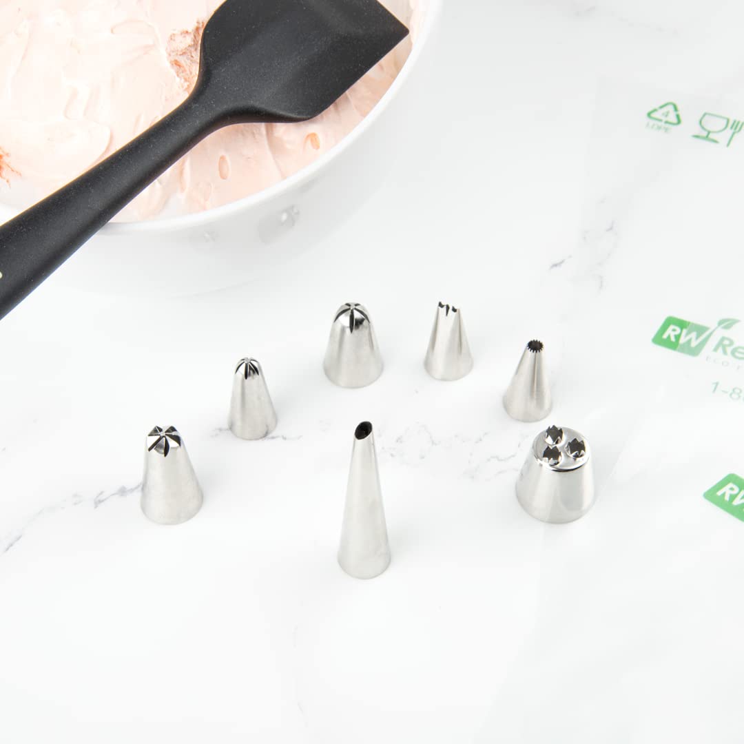 Restaurantware Pastry Tek Piping Tip 1 Multi Opening Pastry Tip - #233 Reusable Stainless Steel Icing Tip Dent-Resistant Decorat