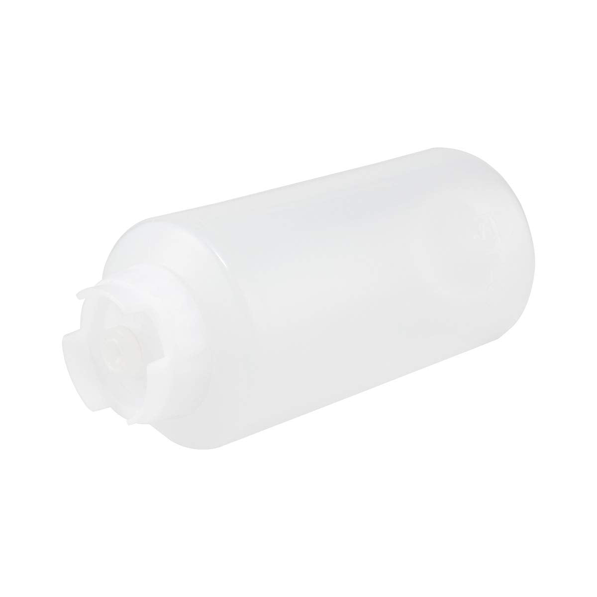 Creative Mark Cylo Fifo Squeeze Bottle -Empty - 12 Pack - 32 Oz. Inverted Squeeze Bottle With Air-Tight Non-Drip Silicone Valve;