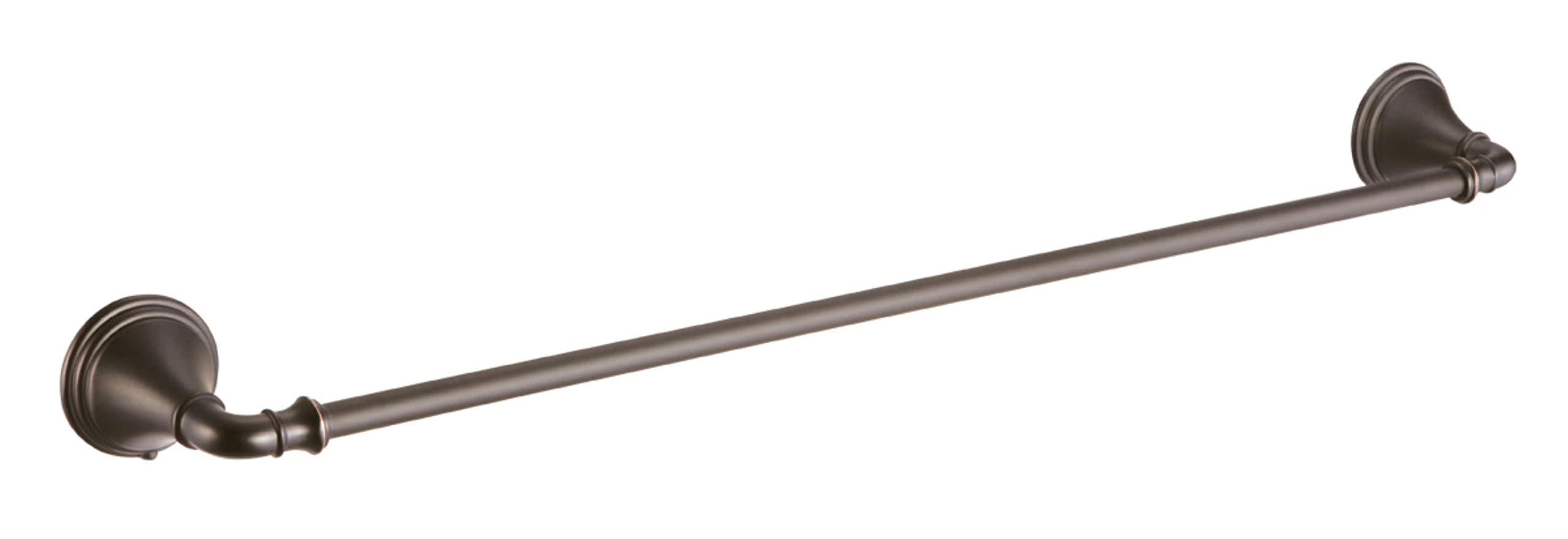 Design House 560037 Eden Bathroom Wall Mounted Towel Bar, Oil Rubbed Bronze, 24-Inch