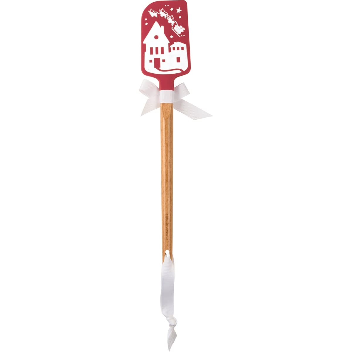 Primitives By Kathy 110970 In This House We Believe In Grammy Claus Spatula, 13 Inches
