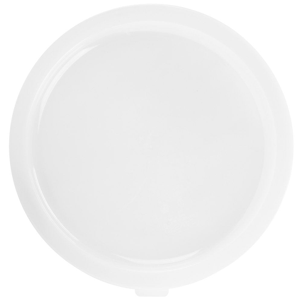 Cambro White Poly Lid For 2 & 4 Qt Round Containers