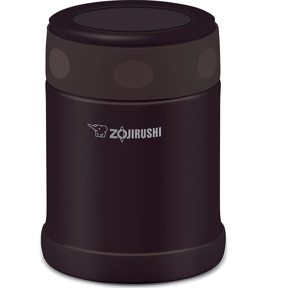 Zojirushi Stainless Steel Food Jar, 11.8-Ounce, Dark Brown